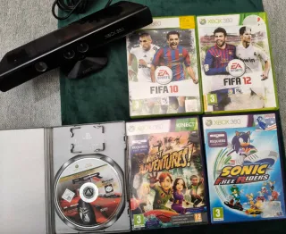 Xbox 360 Kinect Juegos FIFA Sonic