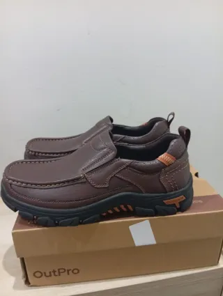 Mocasines Marrones Hombre
