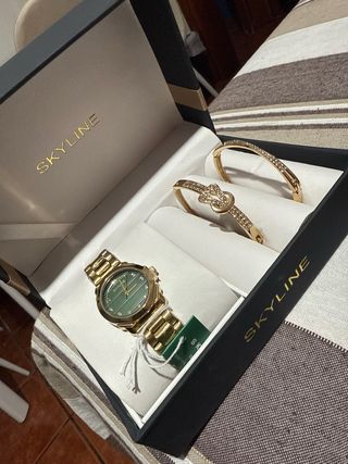 Set de Joyería SKYLINE Reloj y Pulseras Mujer