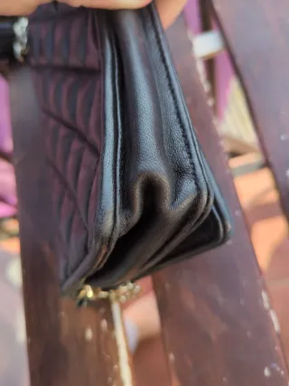 Bolso piel Purificación García negro