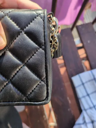 Bolso piel Purificación García negro