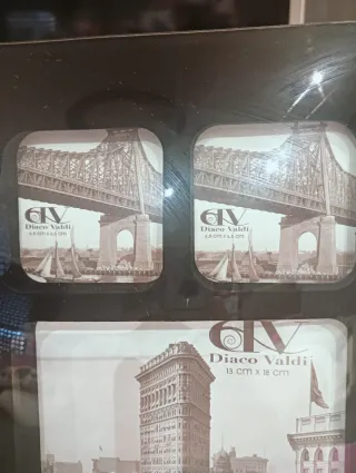 Marco fotos negro Diaco Valdi multi-foto