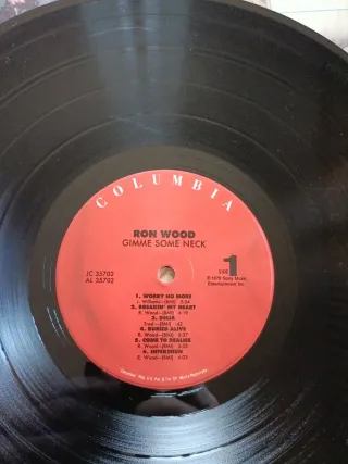 LP Ron Wood (Rolling Stones) Gimme Some Neck