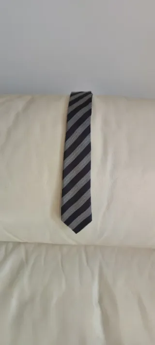 Set 3 cravatte 100% seta a righe vari brand