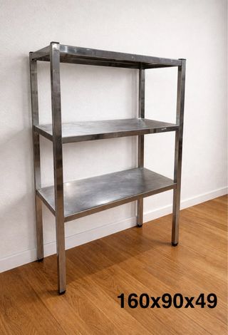 Estantería profesional acero inoxidable