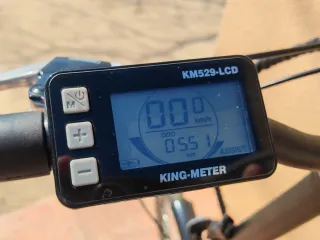 Bicicleta Eléctrica Plegable Negra