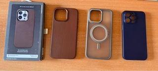 Confezione da 4 custodie per iPhone 15 Pro Max