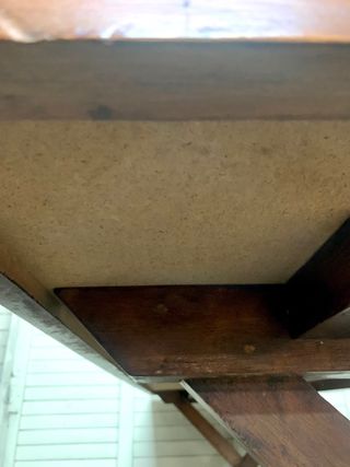 Mesa de comedor de madera grande. 10 comensales