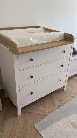 Extension de cambiador compatible con muebleikea