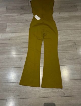 Conjunto chaleco y pantalón verde
