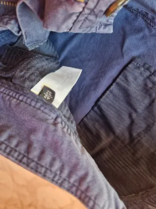 Pantalón Massimo Dutti azul