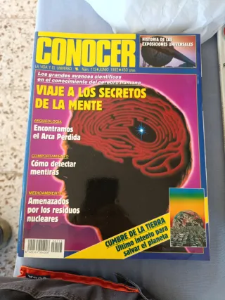 Lote revistas Conocer de los 90s
