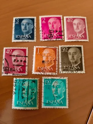 Lote Sellos España Franco