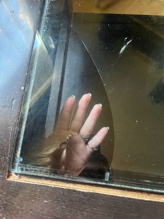 Mesa de centro madera y cristal