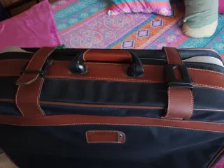 Maleta Negra y Marrón