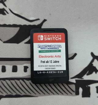 Plants vs Zombies sin caja para nintendo switch