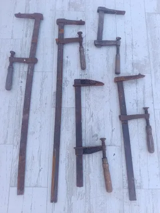 Lotes de sargentos antiguos varias medidas