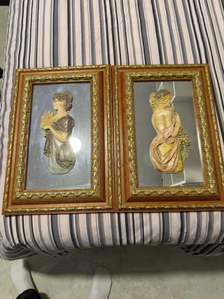Juego de 2 cuadros decorativos