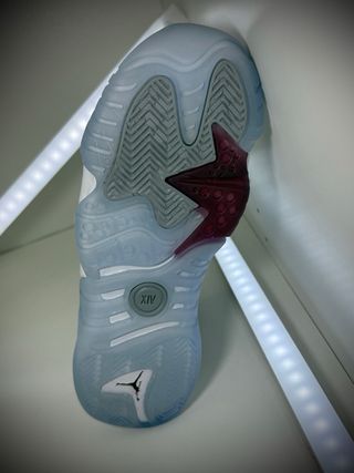 Nike Jumpman Two Trey GS – White /Cherrywood Red