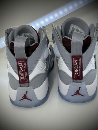 Nike Jumpman Two Trey GS – White /Cherrywood Red