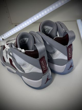 Nike Jumpman Two Trey GS – White /Cherrywood Red