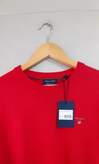 Jersey Gant Rojo Talla M Nuevo