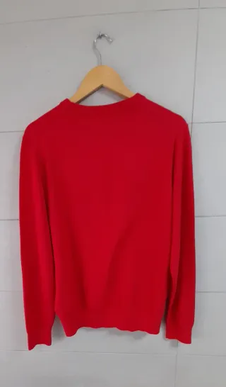 Jersey Gant Rojo Talla M Nuevo