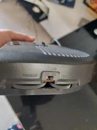 Radio Despertador Sony ICF-G270 Negro