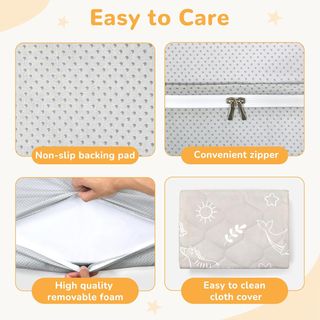 Alfombra actividades bebé antideslizante