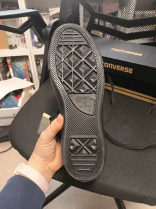 Converse All Star Negras Talla 39 Sin Estrenar