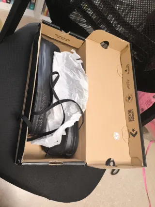 Converse All Star Negras Talla 39 Sin Estrenar