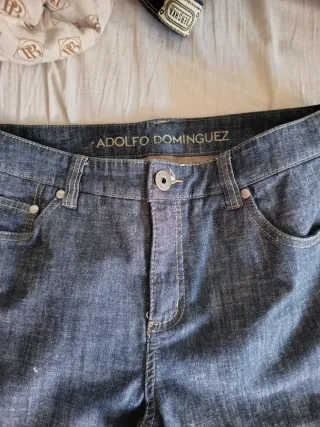 Pantalón Adolfo Domínguez Azul Se acepta ofertas