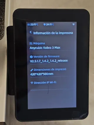 Anycubic Kobra 3 Max - Impresión 3D GRAN FORMATO
