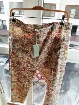 Pantalón Hoss Intropia Algodón Estampado