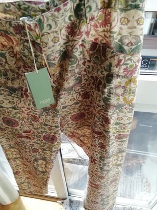 Pantalón Hoss Intropia Algodón Estampado