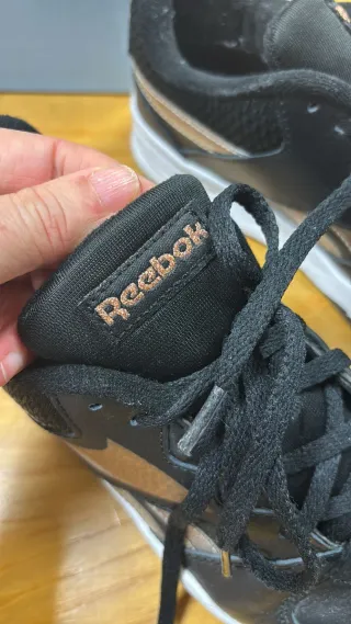 Reebok nere oro taglia 38,5