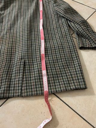 Blazer Vintage Benetton a quadri taglia L donna