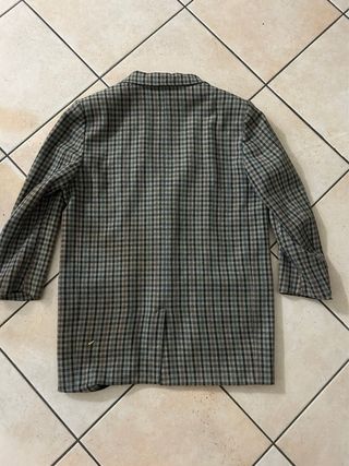 Blazer Vintage Benetton a quadri taglia L donna