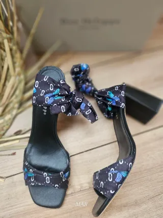 Sandalias foulard Dee Ocleppo