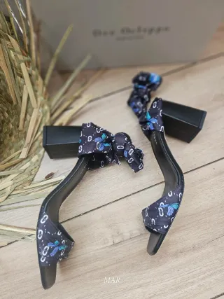 Sandalias foulard Dee Ocleppo