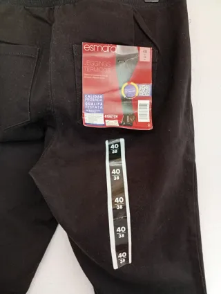 Pantalones térmicos Esmara Talla M