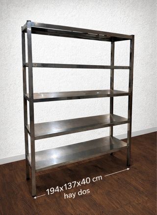 Estantería Profesional Acero Inoxidable