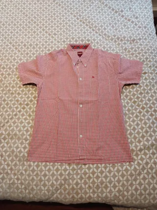 Camisa MERC cuadros roja Talla M