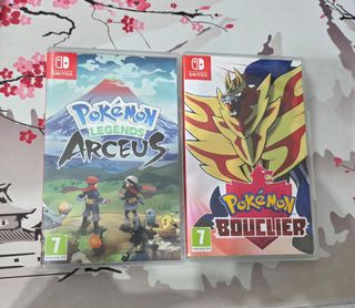 Pokémon Leyendas Arceus y Pokemon Escudo switch