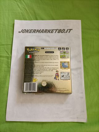 Pokemon Oro Game Boy Color ITA Originale Box