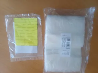 100 Bolsas Autocierre Canguro 16x20+20cm