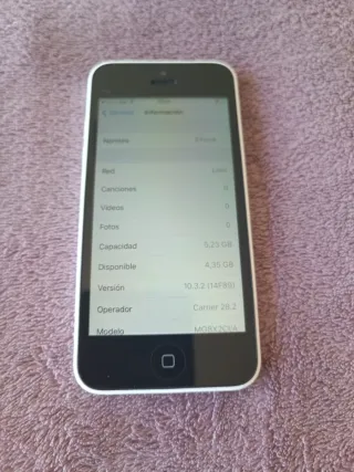 iPhone 5c 8GB Bianco