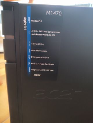 Ordenador Sobremesa Acer Aspire M