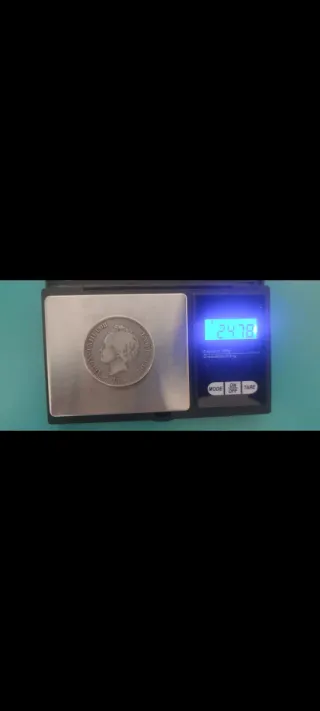 Lote de 3 monedas 5 pesetas de plata