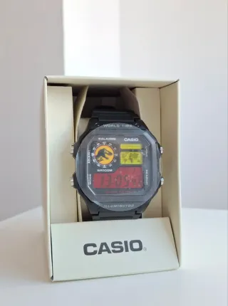 Reloj Casio Custom Inspirado en Jurassic Park